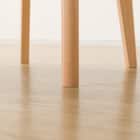 ソファのような座り心地のポケットコイルダイニングチェア(Nコレクション C-75 NA/AQ-BE) 17枚目画像