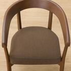 ソファのような座り心地のポケットコイルダイニングチェア(Nコレクション C-75 MBR/AQ-BR) 7枚目画像