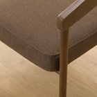 ソファのような座り心地のポケットコイルダイニングチェア(Nコレクション C-75 MBR/AQ-BR) 9枚目画像