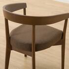 ソファのような座り心地のポケットコイルダイニングチェア(Nコレクション C-75 MBR/AQ-BR) 10枚目画像