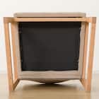 ダイニングチェア(Nコレクション C-70肘付き NA/AQ-BE) 14枚目画像