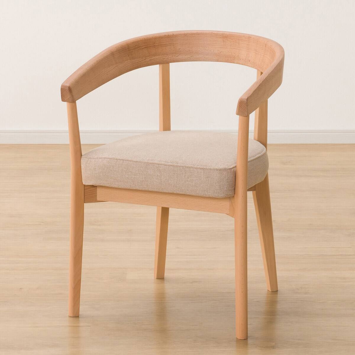 ソファのような座り心地のポケットコイルダイニングチェア(N