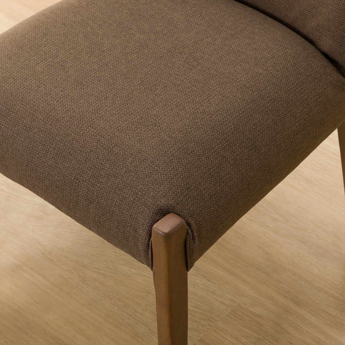 ニトリ Nコレクション ② ダイニングチェア　C-10ミドルブラウン 2脚セット 楽天市場】傷・汚れに強いファブリック ダイニングチェア(N