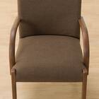 ダイニングチェア(Nコレクション C-10肘付き MBR/AQ-BR) 5枚目画像