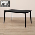 ダイニングテーブル(Nコレクション T-01 135 BK) 1枚目画像