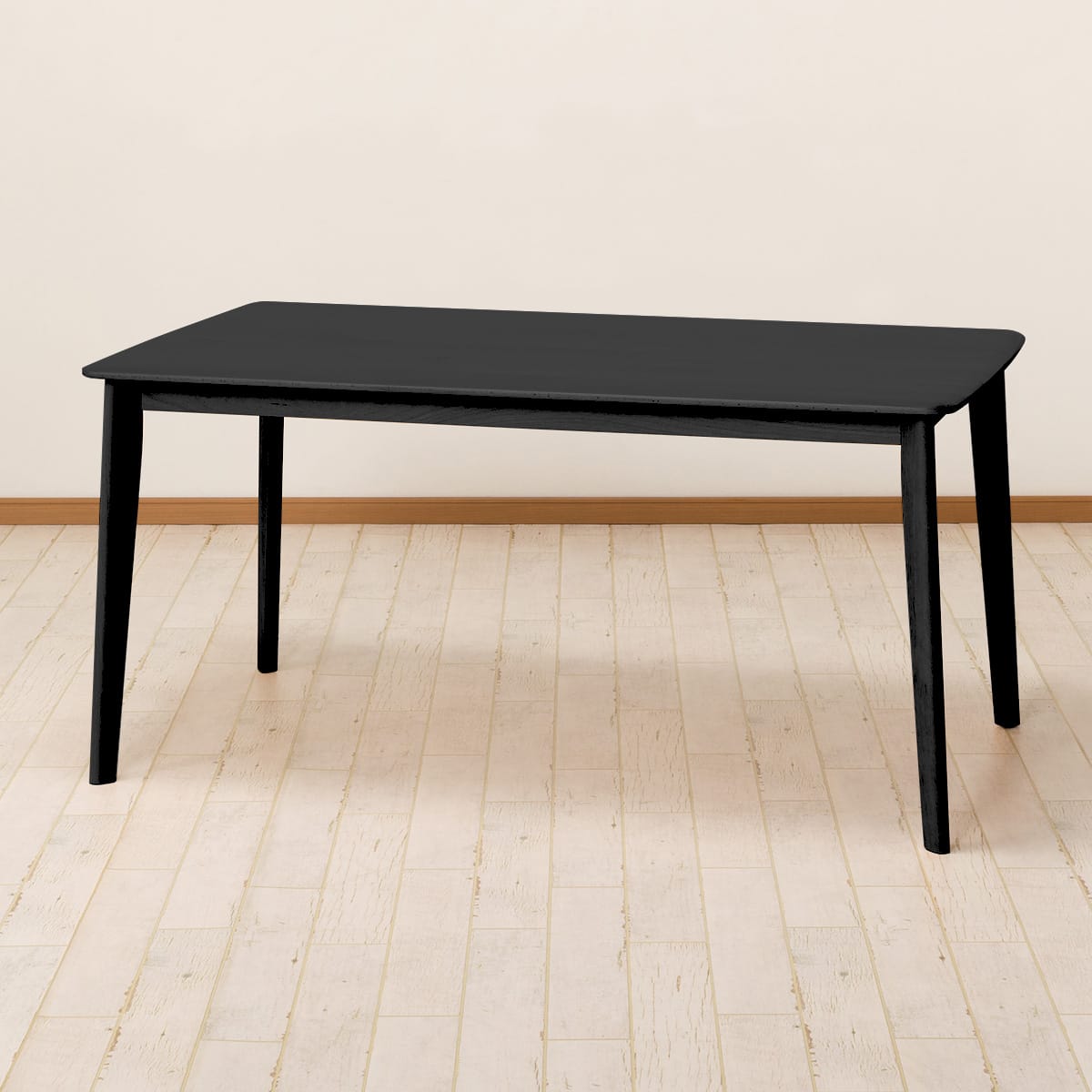 ダイニングテーブル4点セット(Nコレクション T-01 150/C-011/BK/NSF