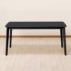 ダイニングテーブル5点セット(Nコレクション T-01 150 BK/チェア C-011S BK/NSF-MGY) 13枚目画像