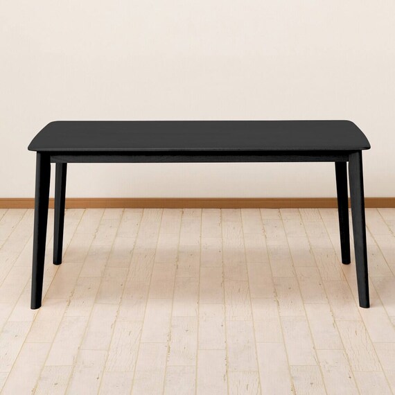 ダイニングテーブル5点セット(Nコレクション T-01 150 BK/チェア C-011S BK/NSF-MGY) 13枚目画像