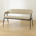 背もたれ付きダイニングベンチ(イジーBE) 1枚目画像