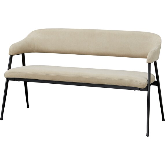 背もたれ付きダイニングベンチ(イジーBE) 3枚目画像