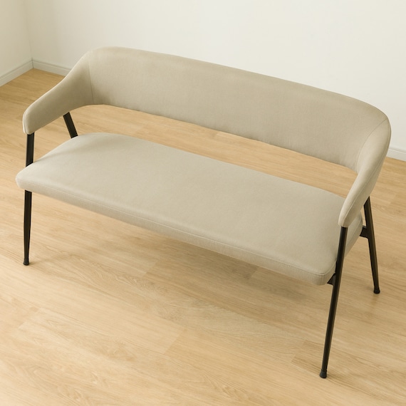 背もたれ付きダイニングベンチ(イジーBE) 6枚目画像