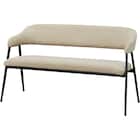 背もたれ付きダイニングベンチ(イジーBE) 7枚目画像