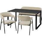 背もたれ付きダイニングベンチ(イジーBE) 16枚目画像