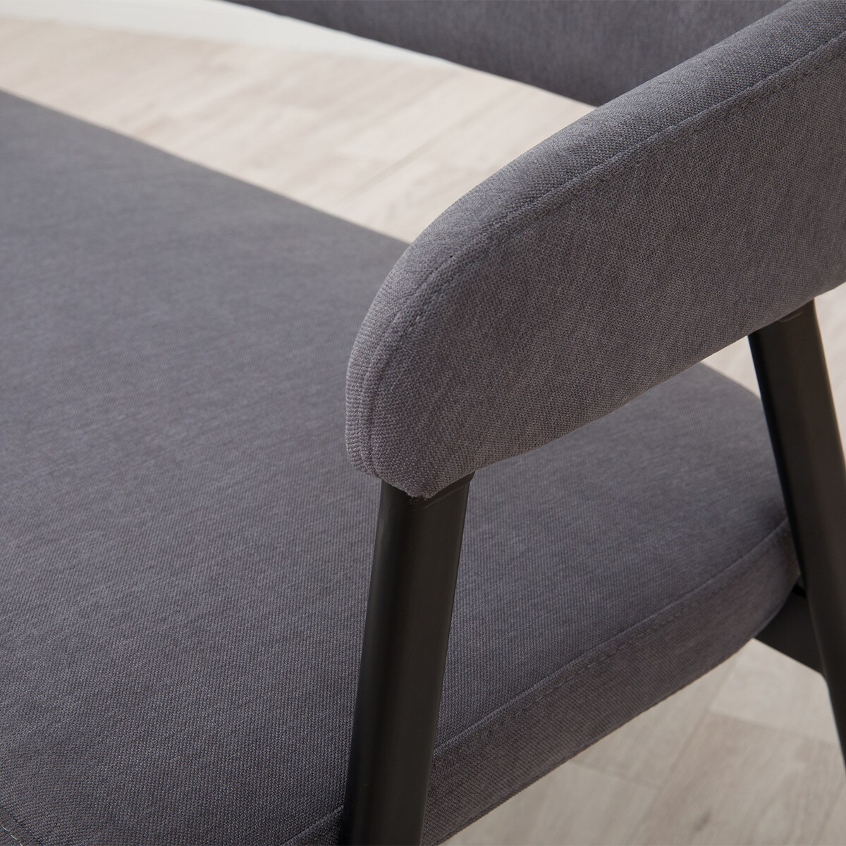 背もたれ付きダイニングベンチ(イジーGY) | ニトリネット【公式】 家具