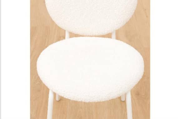 ダイニングチェア WH/WH SO101 8枚目画像