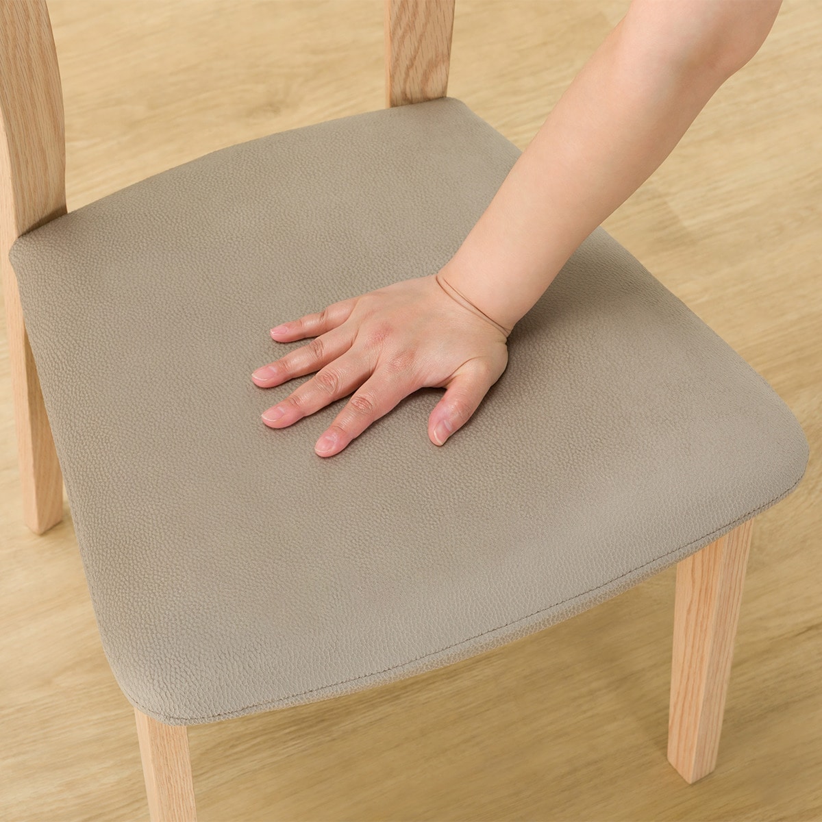 カバー付きダイニングチェア(クウト2 BE/NA) | ニトリネット【公式