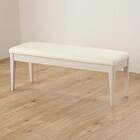 ダイニングベンチ(DB リバティ WH)【島忠ホームズ商品】 1枚目画像