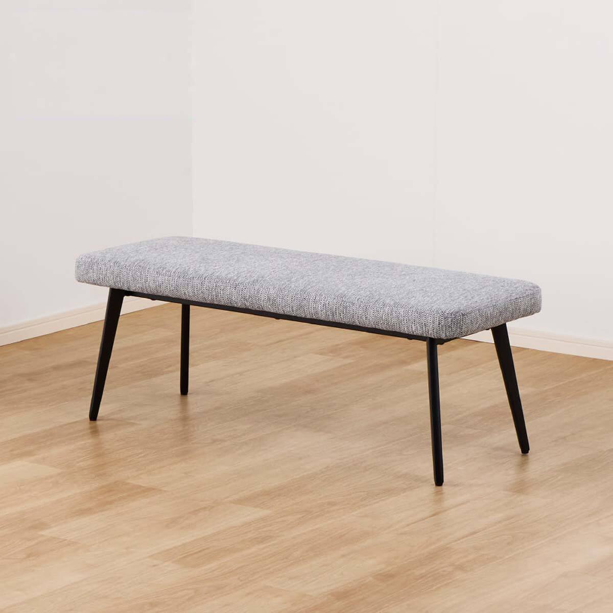 ダイニングベンチ(ロースト B3061 布張り GY)【島忠ホームズ商品 ダイニングベンチ(ロースト B3061 布張り GY)【島忠ホームズ商品