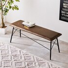 ビンテージ風ダイニングベンチ (DBR) 1枚目画像