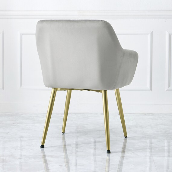 肌触りのよいエレガントチェア クッション付き (LGY) 3枚目画像