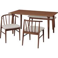 ダイニングテーブル4点セット(WY701 150 チェア/ベンチ)