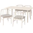 ダイニングテーブル5点セット(WY701 150 WW) 1枚目画像