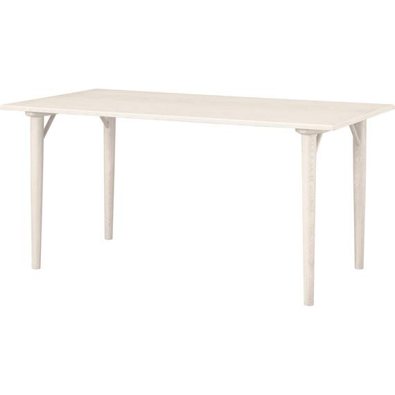 ダイニングテーブル4点セット(WY701 150 チェア/ベンチ WW) 2枚目画像