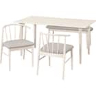 ダイニングテーブル4点セット(WY701 150 WW) 1枚目画像