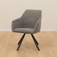 布張りダイニングチェア(GN001 GY)