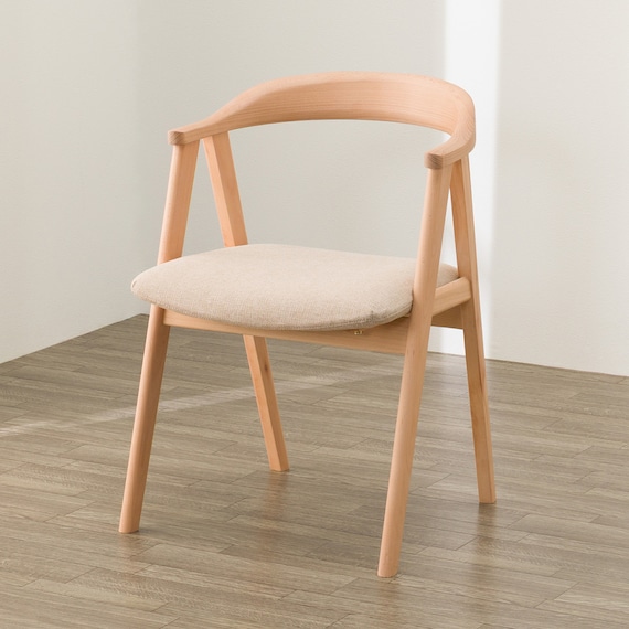 傷・汚れに強いファブリックダイニングチェア(Nコレクション C-92 NA/NSF BE) 3枚目画像