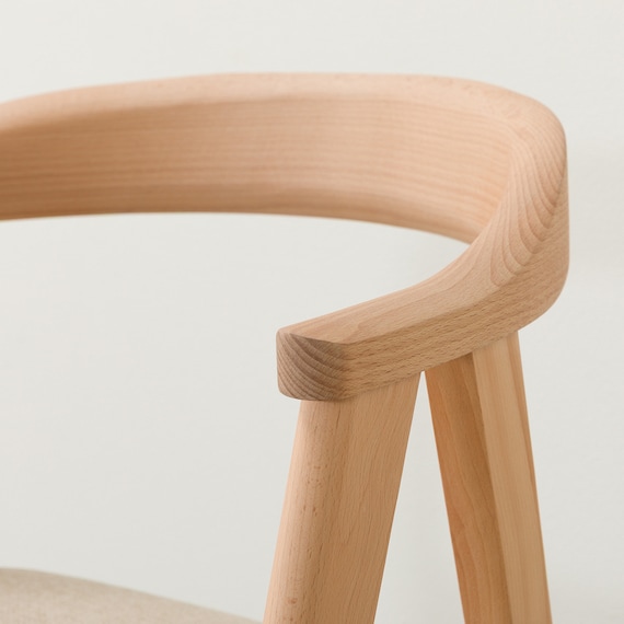 傷・汚れに強いファブリックダイニングチェア(Nコレクション C-92 NA/NSF BE) 4枚目画像