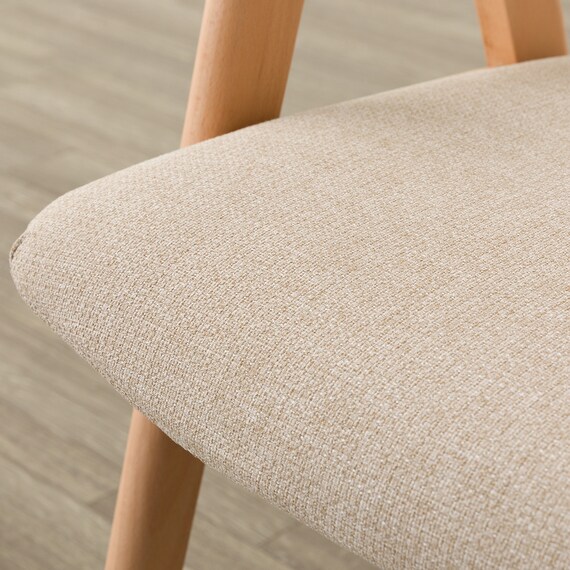 傷・汚れに強いファブリックダイニングチェア(Nコレクション C-92 NA/NSF BE) 5枚目画像