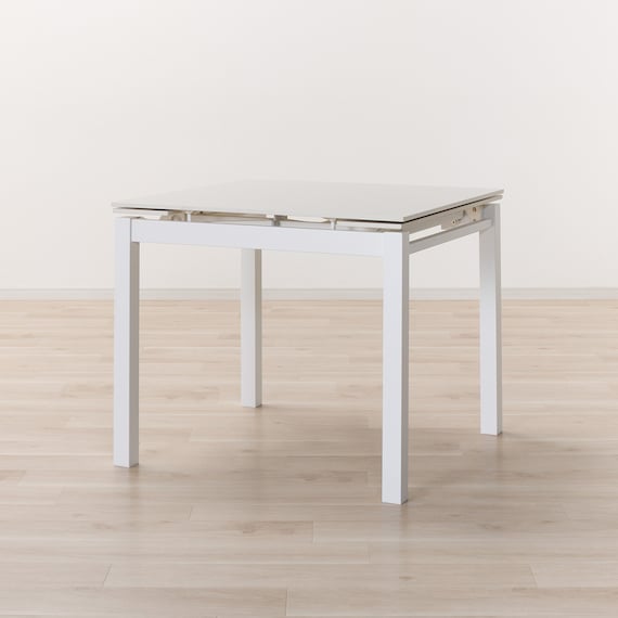 セラミック伸縮ダイニングテーブル(TA111 G85/120 WHWH) 8枚目画像