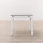 セラミック伸縮ダイニングテーブル(TA111 G85/120 WHWH) 9枚目画像