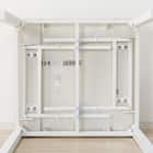 セラミック伸縮ダイニングテーブル(TA111 G85/120 WHWH) 12枚目画像