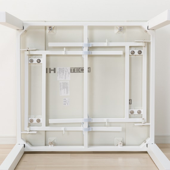 セラミック伸縮ダイニングテーブル(TA111 G85/120 WHWH) 12枚目画像