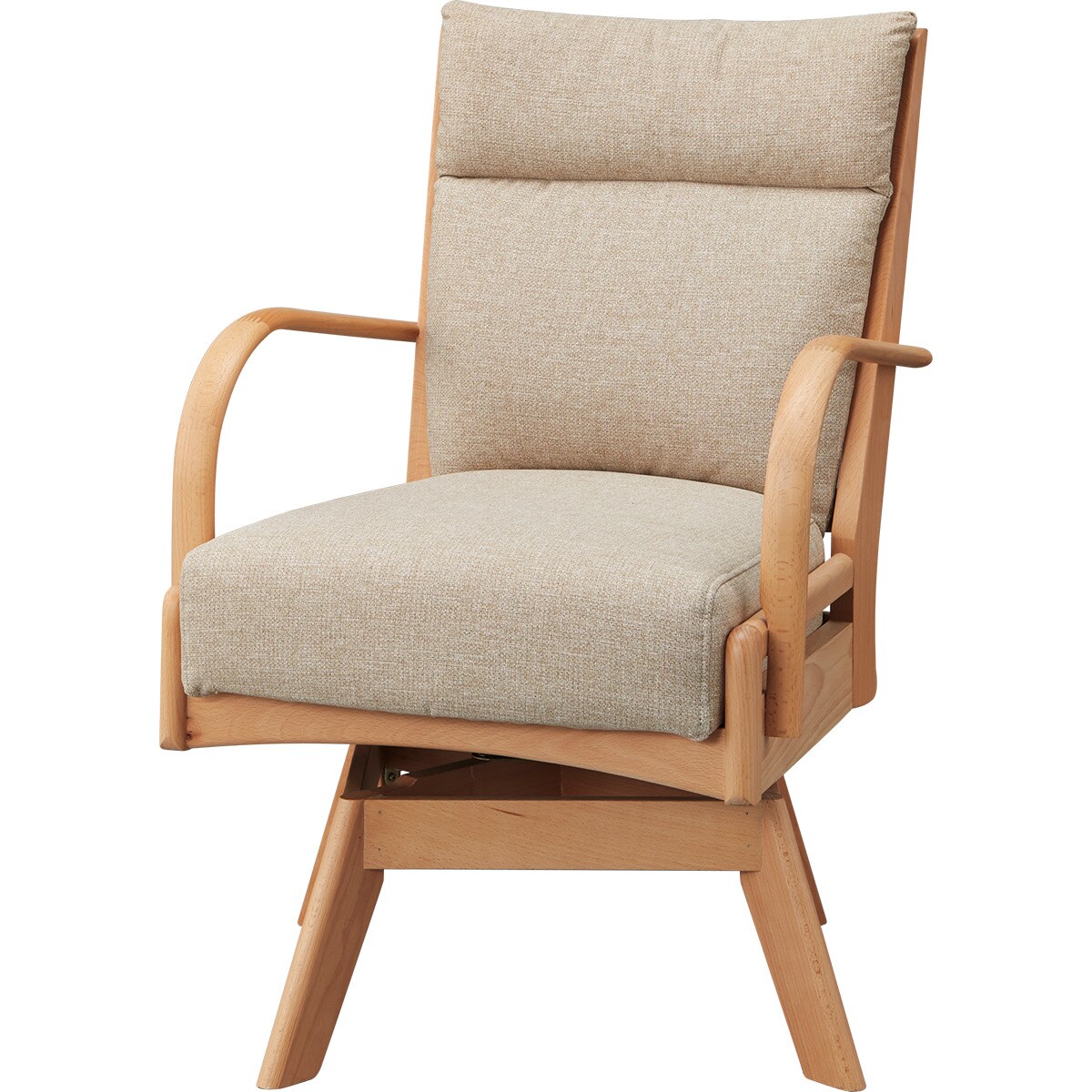 NITORI ダイニングチェア Nコレクション C-27S 肘付き ニトリ 傷・汚れに強いファブリック ダイニングチェア(N