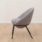 ダイニングチェア(TA333 ラウンド GY) 3枚目画像