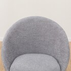 ダイニングチェア(TA333 ラウンド GY) 4枚目画像