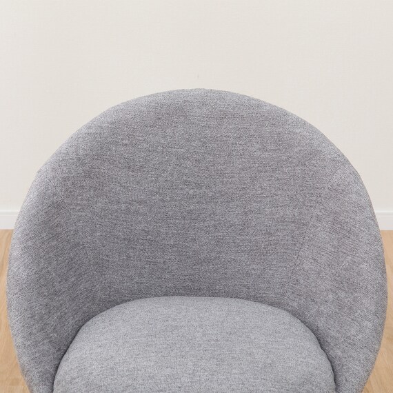 ダイニングチェア(TA333 ラウンド GY) 4枚目画像