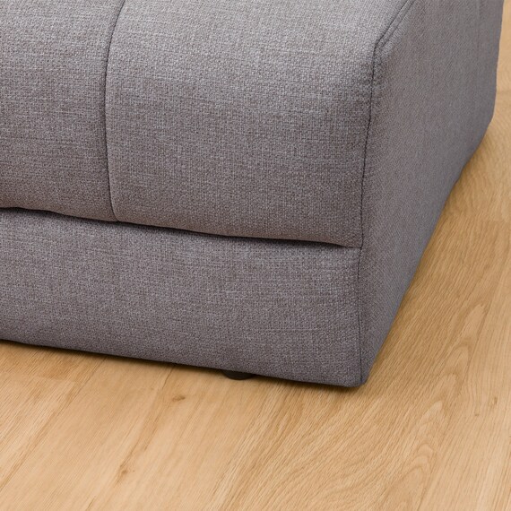 布張り左肘カウチソファセット(ボックス 2P/左カウチ AQ-MGY) 9枚目画像