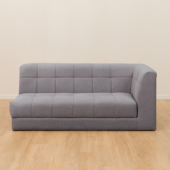 布張り左肘カウチソファセット(ボックス 2P/左カウチ AQ-MGY) 18枚目画像