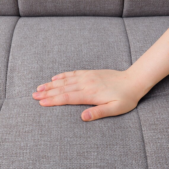 布張り左肘カウチソファセット(ボックス 2P/左カウチ AQ-MGY) 24枚目画像