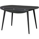 伸長式セラミックダイニングテーブル(セーラル TA777 GYBK) 2枚目画像