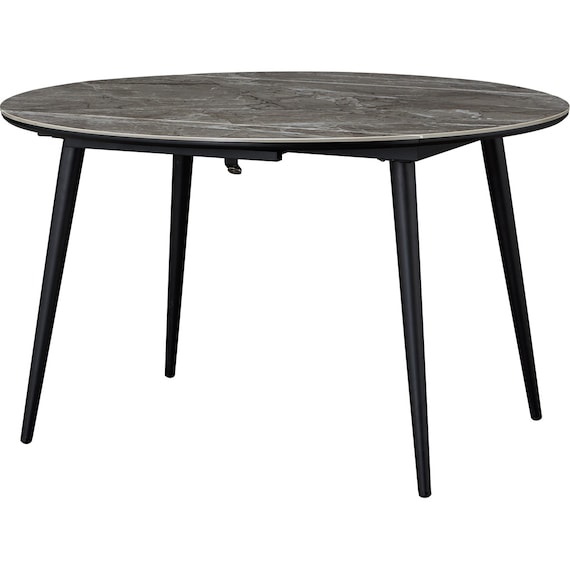 伸長式セラミックダイニングテーブル(セーラル TA777 GYBK) 3枚目画像