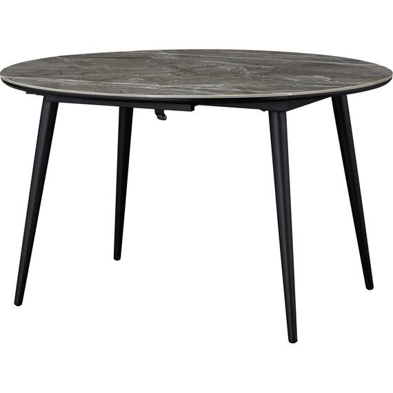 伸長式セラミックダイニングテーブル(セーラル TA777 BEBK) 1枚目画像