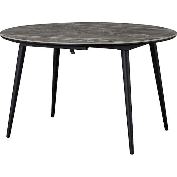 伸長式セラミックダイニングテーブル(セーラル TA777 BEBK) 1枚目画像