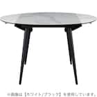 伸長式セラミックダイニングテーブル(セーラル TA777 BEBK) 8枚目画像