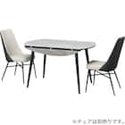 伸長式セラミックダイニングテーブル(セーラル TA777 BEBK) 12枚目画像