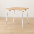 食卓3点セット(OT001 80 LBR) 5枚目画像